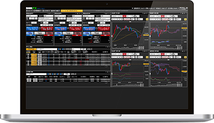 DMMFX DEMO PLUS画面
